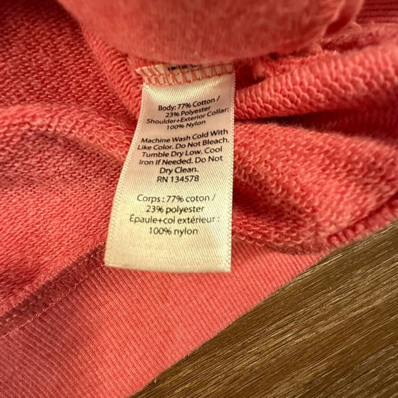 Vieyard Vines Quilted Kids Quilted Shep Shirt, Salmon Gray Pullover L 16 Classic - Picture 9 of 14